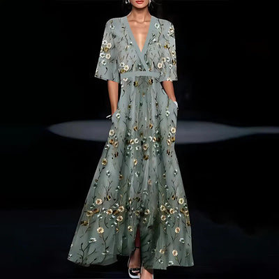 Lorraine | Jurk met bloemenprint