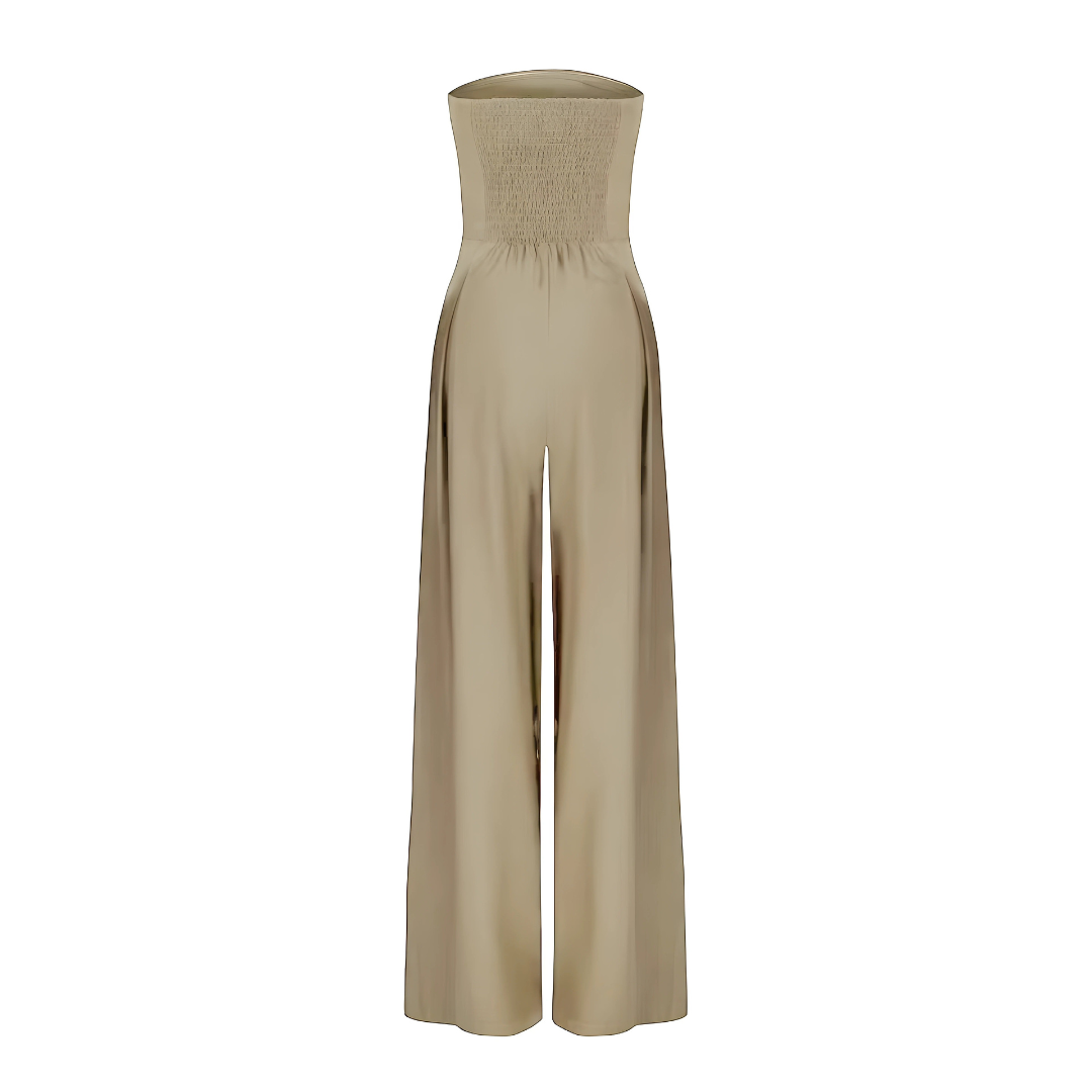 Ceria® | Elegante strapless jumpsuit