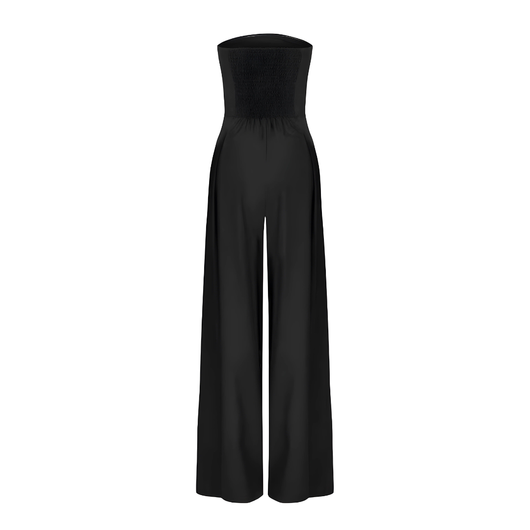 Ceria® | Elegante strapless jumpsuit