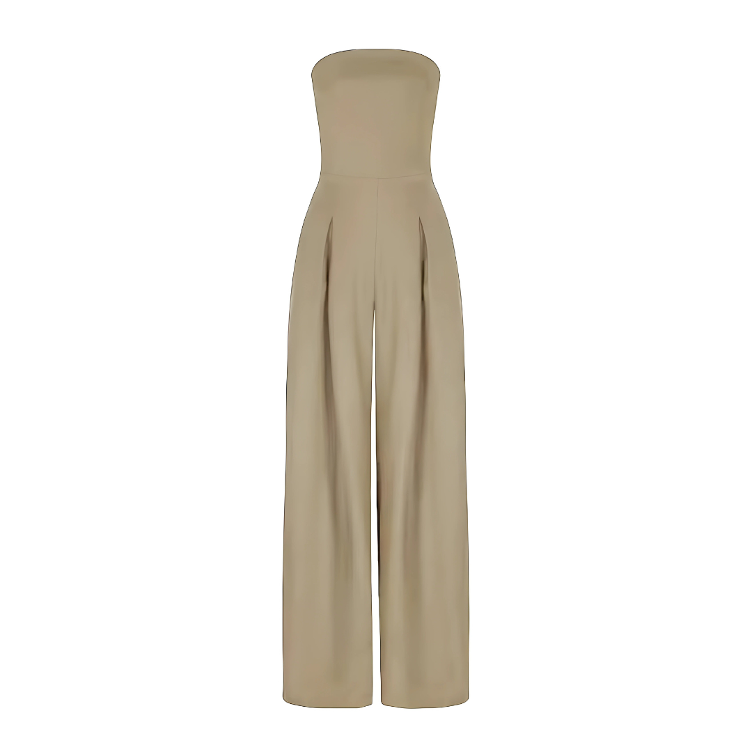 Ceria® | Elegante strapless jumpsuit