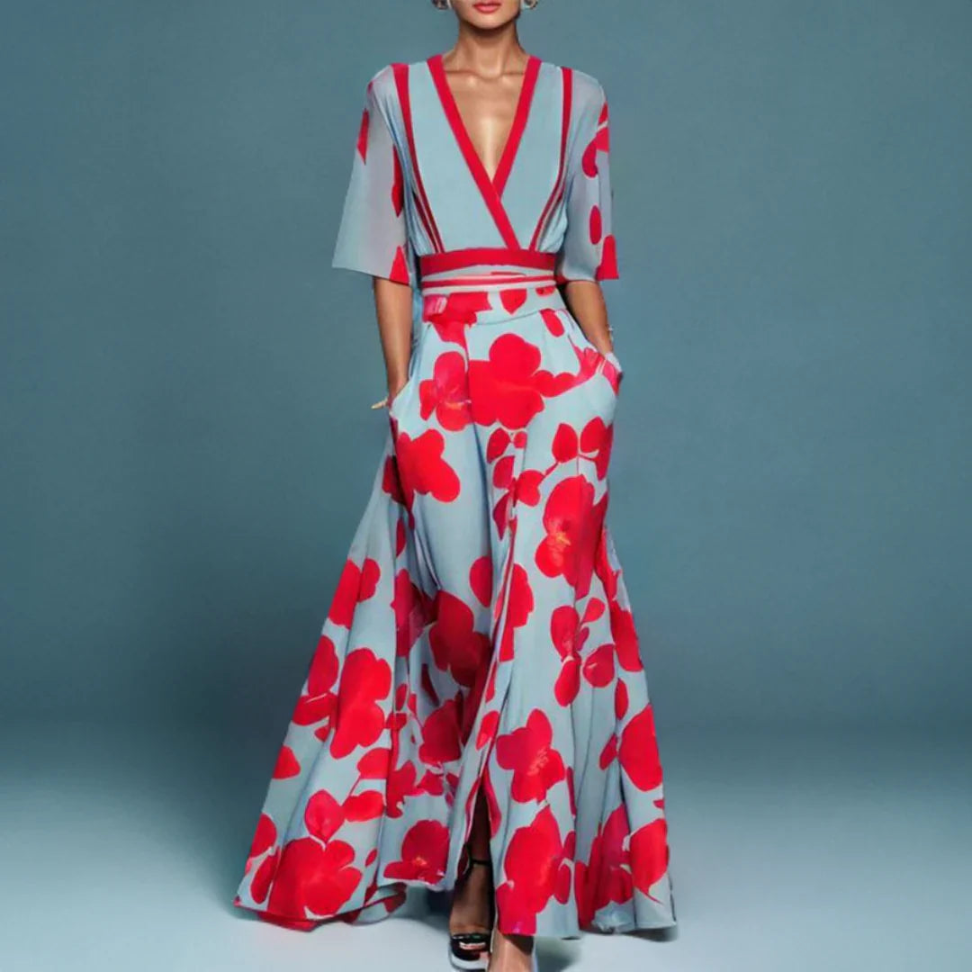 Lorraine | Jurk met bloemenprint